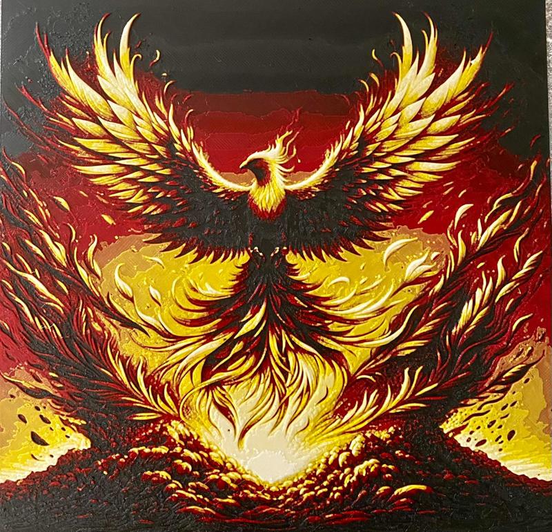 Rising Phoenix - Hueforge