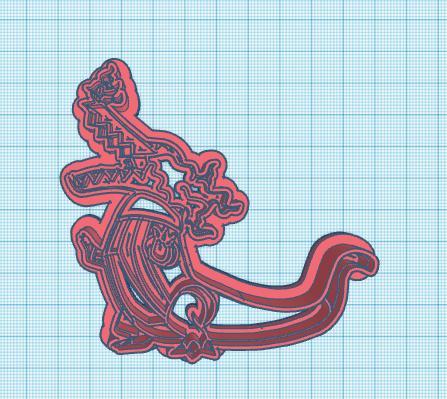 Pokemon: Skeledirge Cookie Cutter