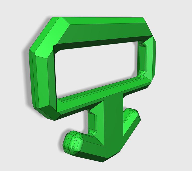 Handle for shopping bags