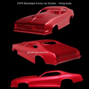 1970 Nostalgia Funny car Duster  - Drag body