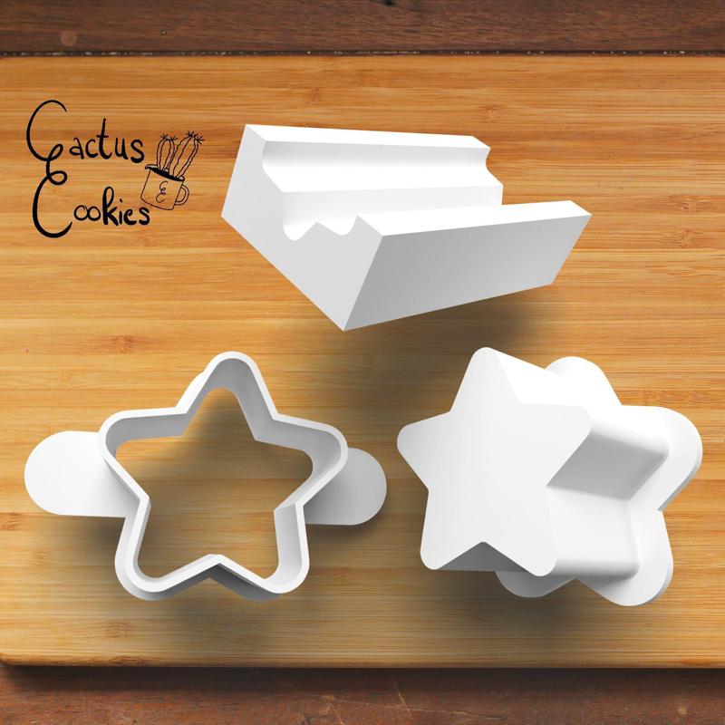 Star cake pop mold with tray 0858_3