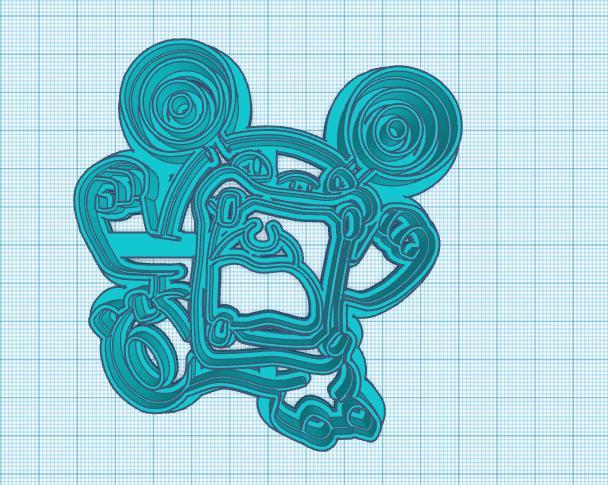 Pokemon: Loudred Cookie Cutter