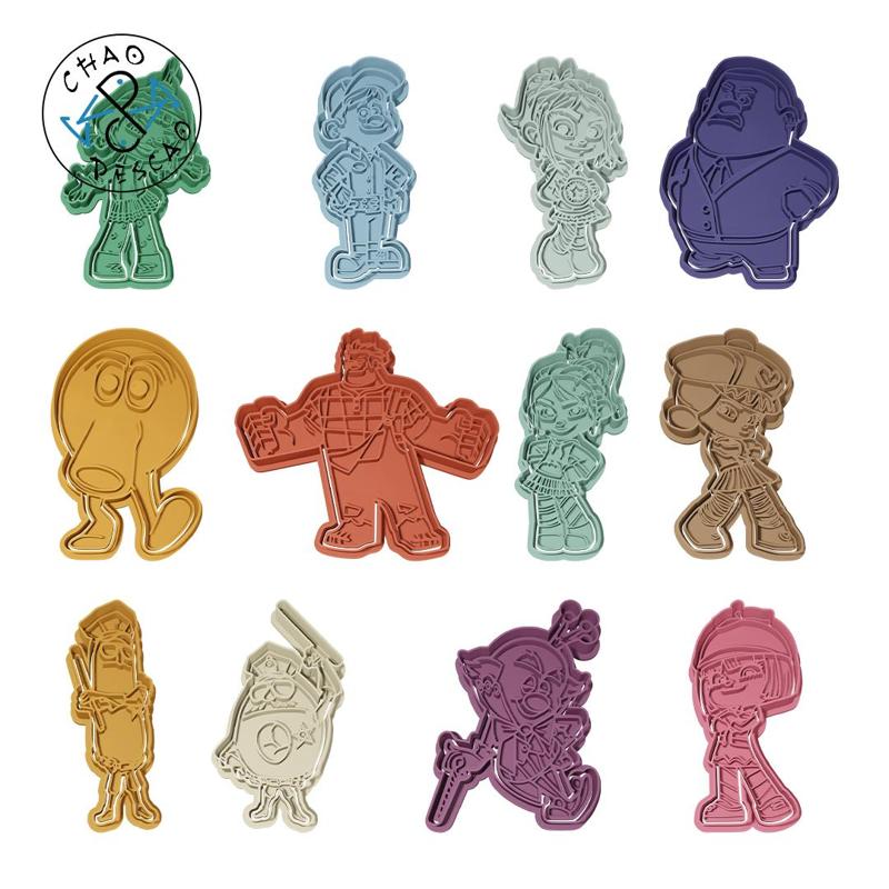 Wreck It Ralph Collection (12 files) - Cookie Cutter - Fondant - Polymer Clay