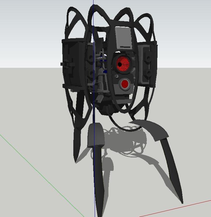 Defective Portal 2 Turret