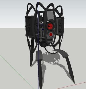 Defective Portal 2 Turret