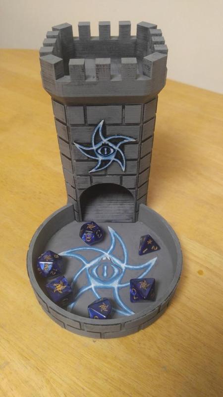 Astral Elder Sign Dice Tower