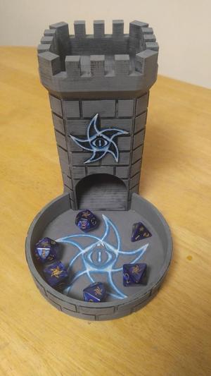 Astral Elder Sign Dice Tower
