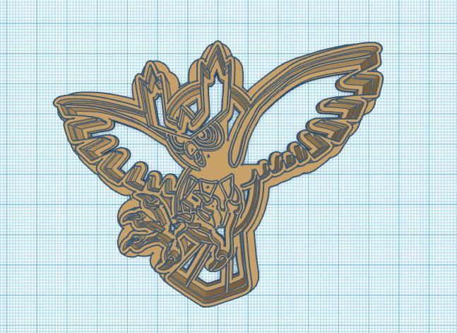Pokemon: Noctowl Cookie Cutter