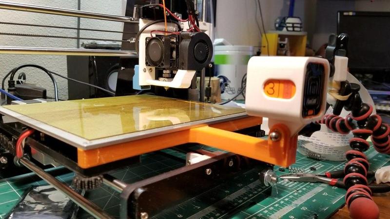 GoPro style mount for Alunar M508