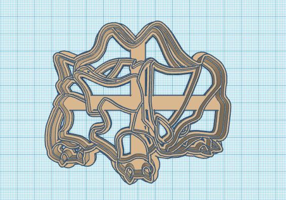 Pokemon: Rhyhorn Cookie Cutter