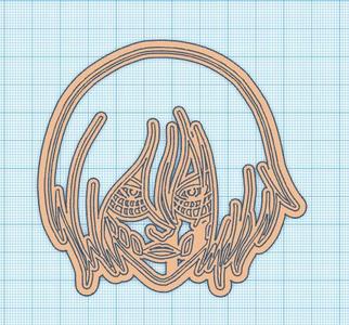 Attack on Titan: Annie Titan Form Icon Cookie Cutter