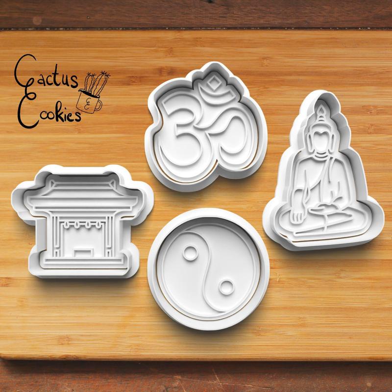 buddhism Cookie Cutter set 0612