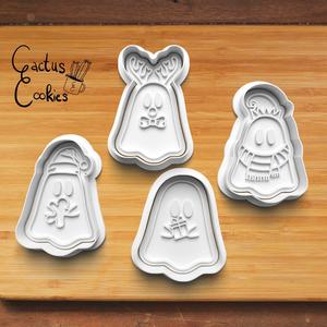 Christmas Ghost Cookie Cutter set 0721