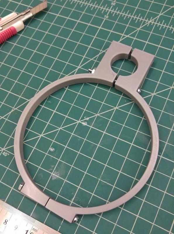 Light weight Transport Wheelchair Oxygen Tank Mounting Bracket