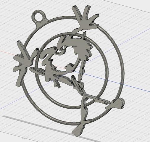 Pearl Jam Christmas Bauble