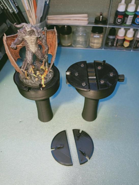 Mini Painting Handle Miniature Model Holder