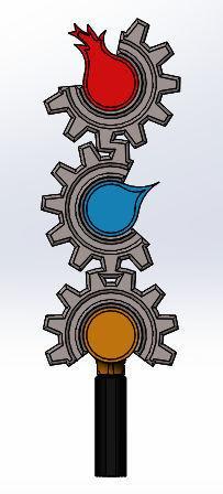 PIE Kerstboompiek verticaal