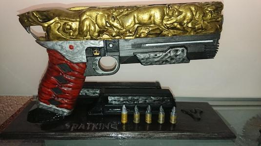 Display stand Rat King Handcannon