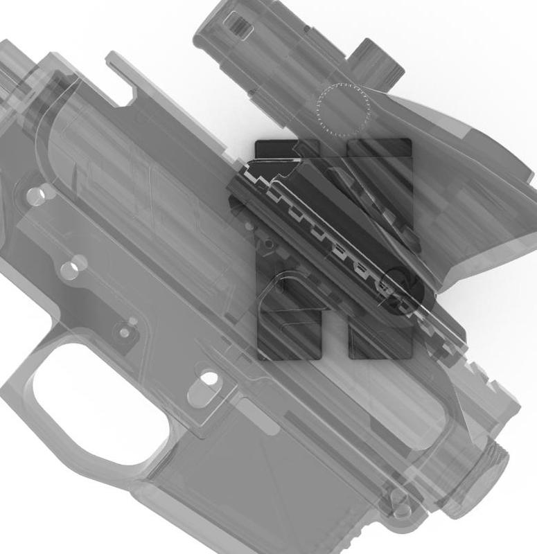 Rifle Holster Molle Mount