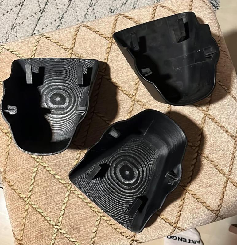 Roof rack mounting covers