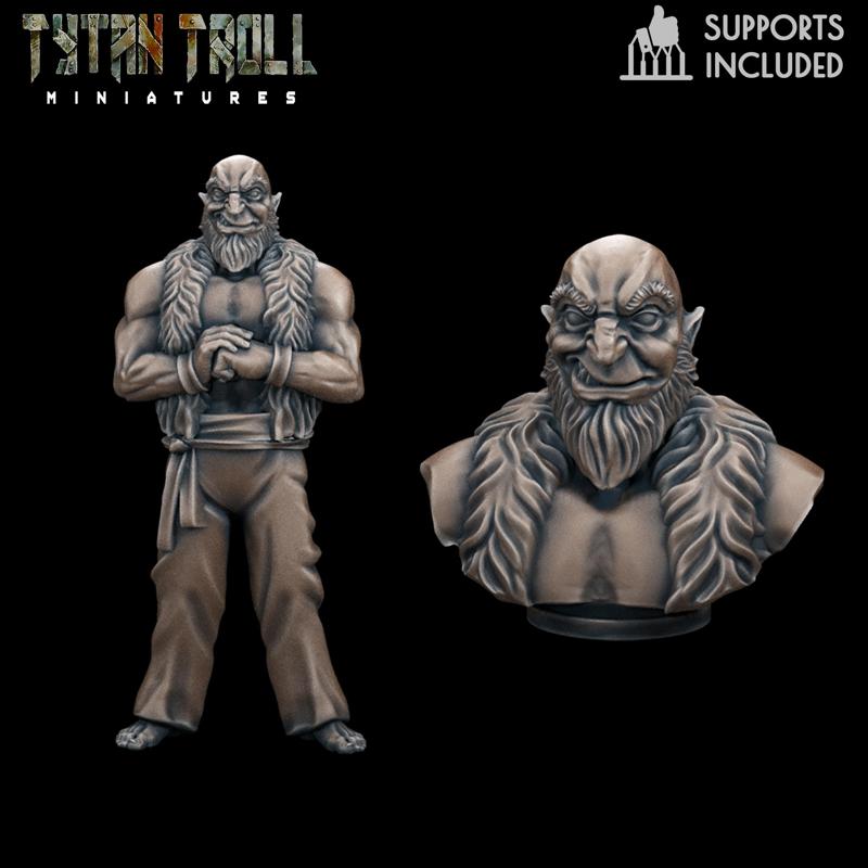 Curse of Strahd - Kiril Stoyanovich Mini Bust Combo [Pre-Supported]