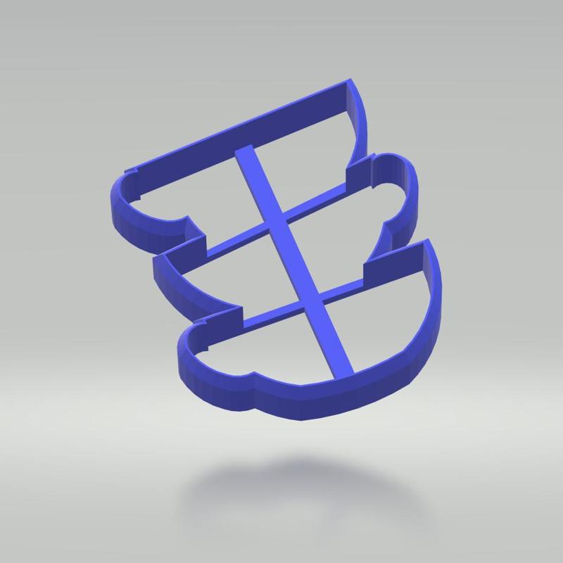 Tea Cup Cookie Cutter(Mad Tea Party Collection)