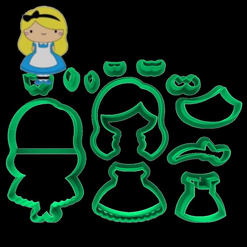 ALICE IN WONDERLAND CUTTER – 6cm