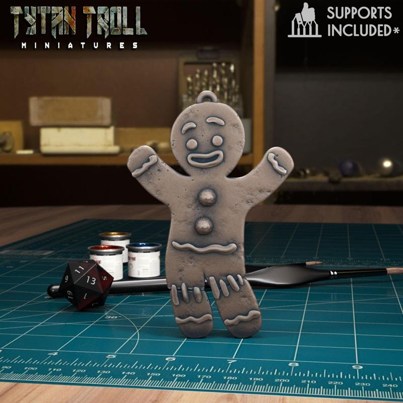 Gingerbread Decoration [Pre-Supported]