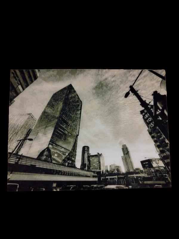 Tokyo Skyline Hueforge