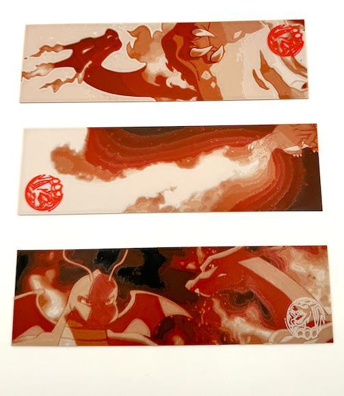 Charizard Hueforge Bookmarks