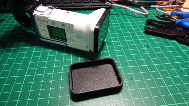 Lens cover for Sony FDR X3000 protector