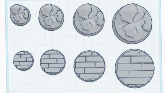 Tabletop Game/ Wargame/ DND Bases