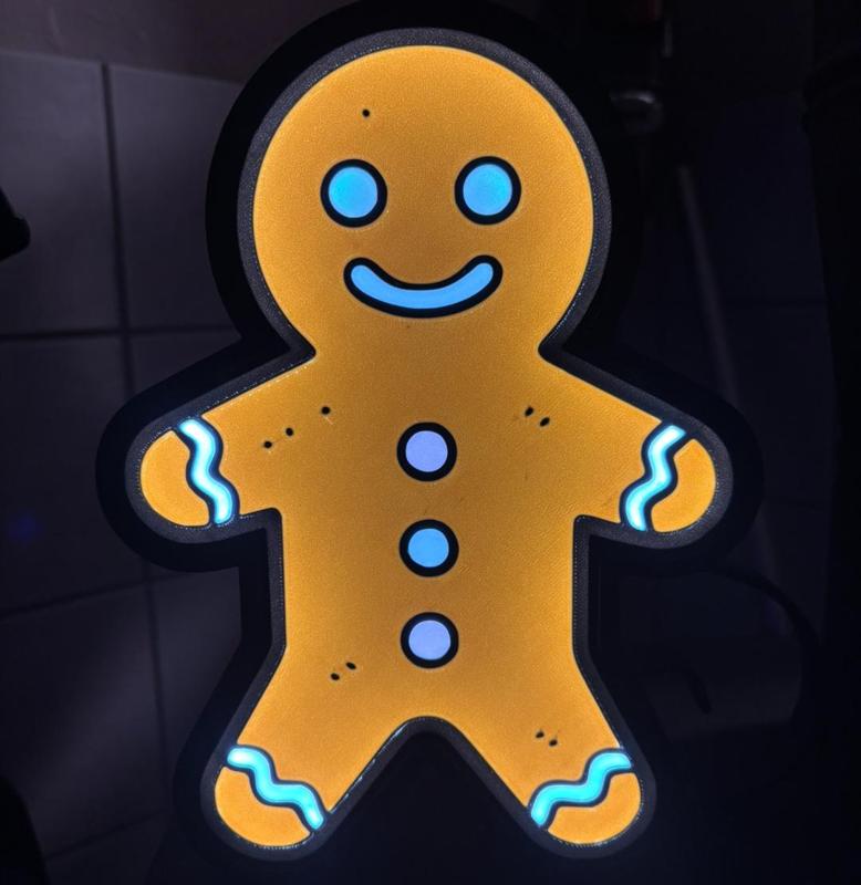 Gingerbread Man Lightbox