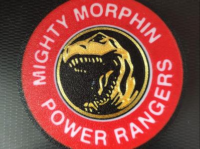 Red Ranger ensign Coaster