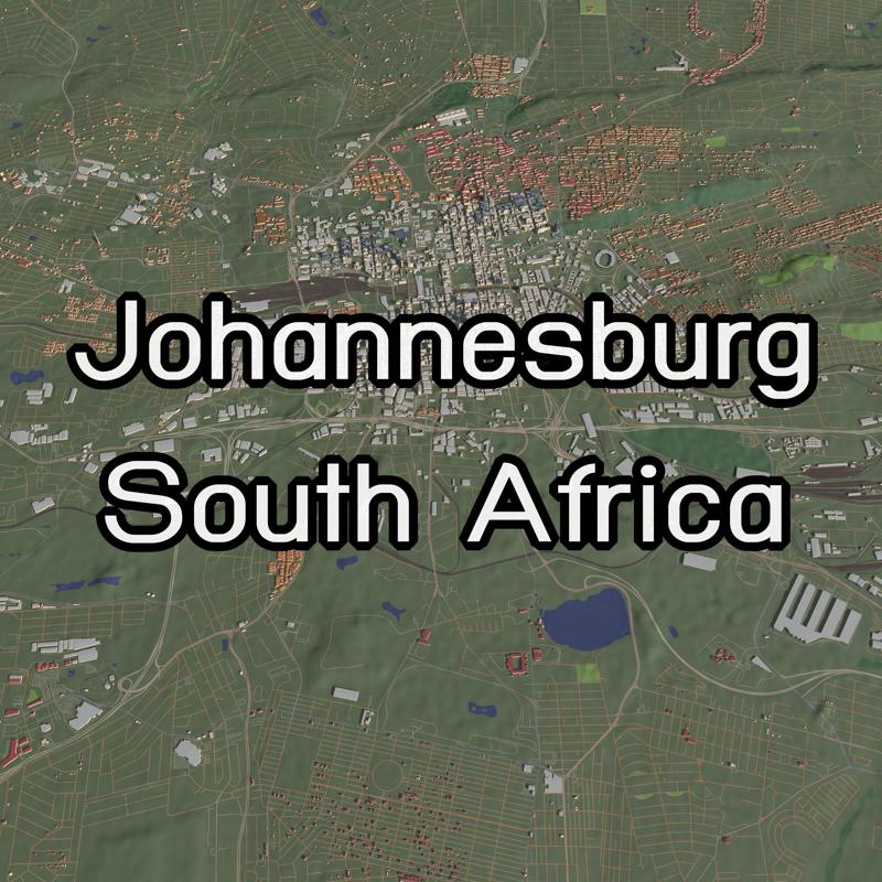 Johannesburg South Africa - city and urban