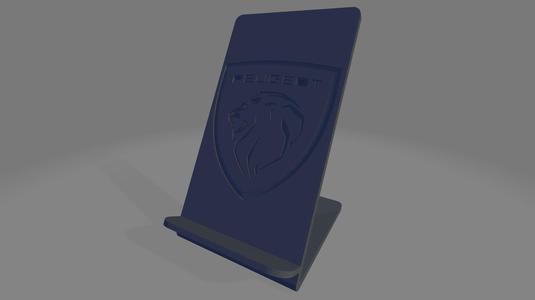 Peugeot Phone Holder (old logo)