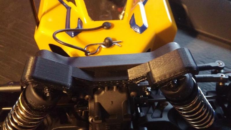 Tekno EB410 Shock tower guard