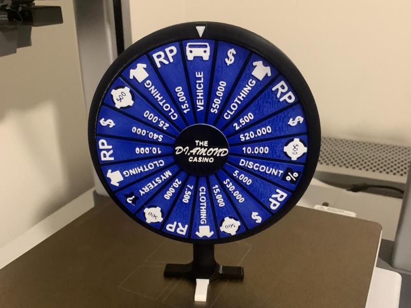 Lucky Wheel – GTA V Diamond Casino Inspired