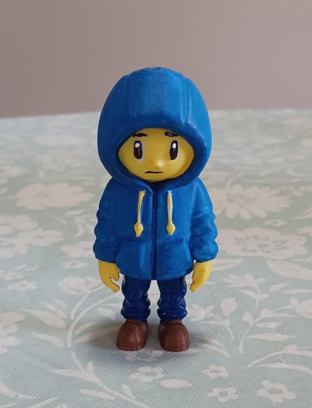Hacker Boy Garret Hoodie Figure