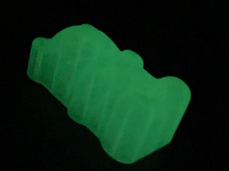 Glow in the dark Gummy Bear