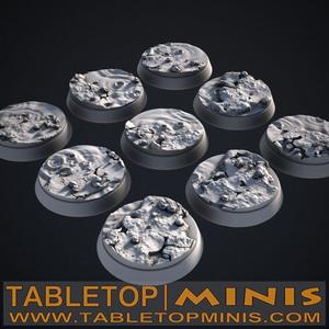Acid Pools 28x28mm Circular Bases