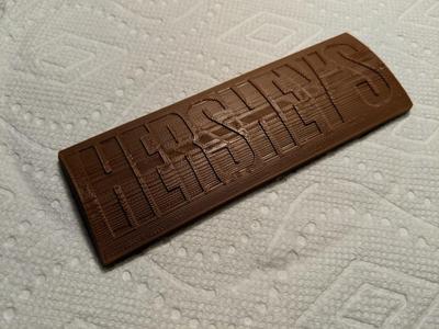Hershey's bar with almonds