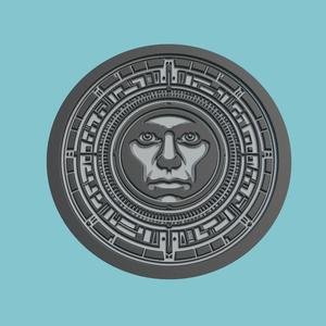 2001: A Space Odyssey Movie Medallion  2001: A Space Odyssey 3d  Model Stl Obj