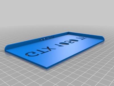 KFA2 1050 Ti BackPlate 