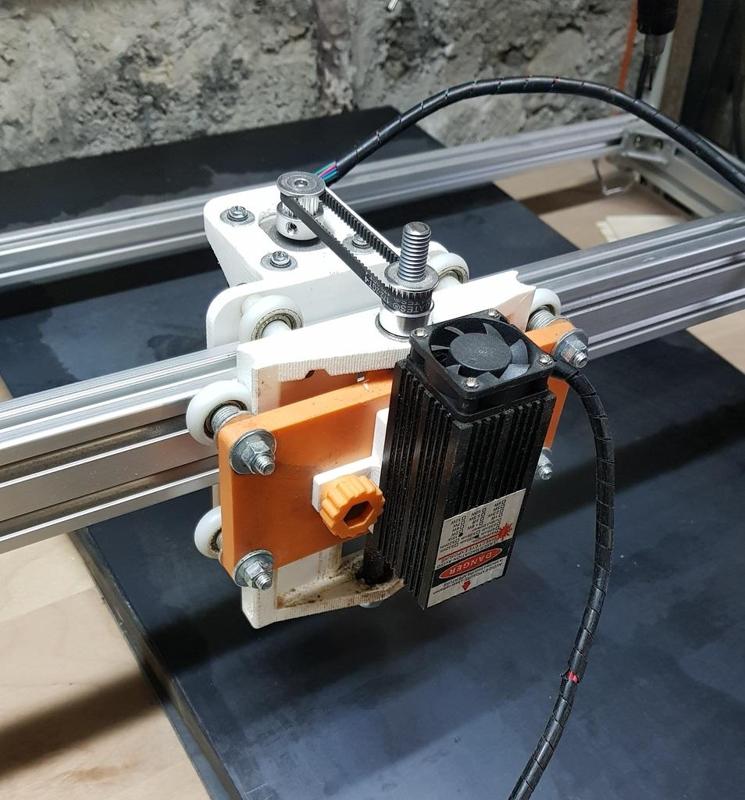 Asse Z cnc Laser EleksMaker