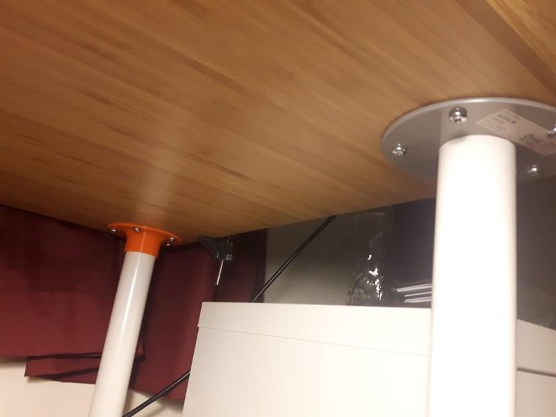 Ikea Adils table leg mount