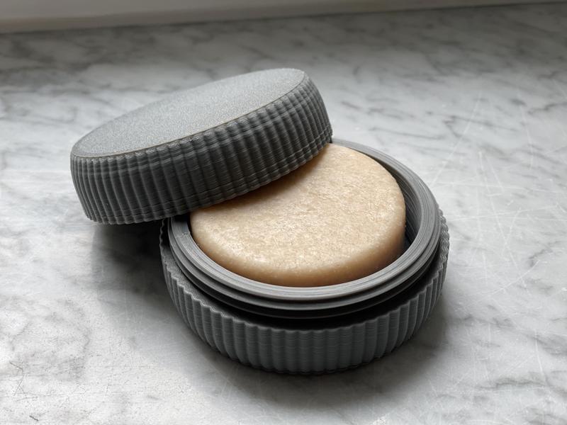 Round soap box