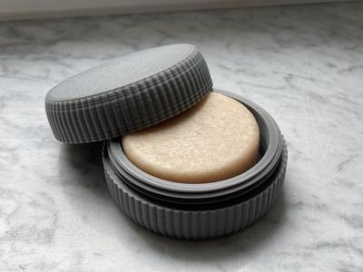 Round soap box