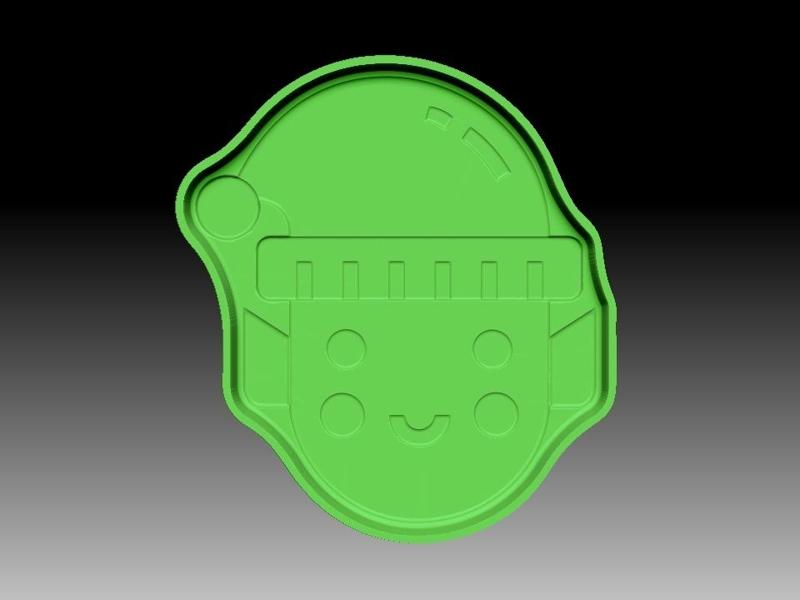 CHRISTMAS ELF BATH BOMB MOLD