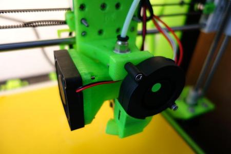 E3D V6 50mm Fan Duct (high airflow version - see video below)